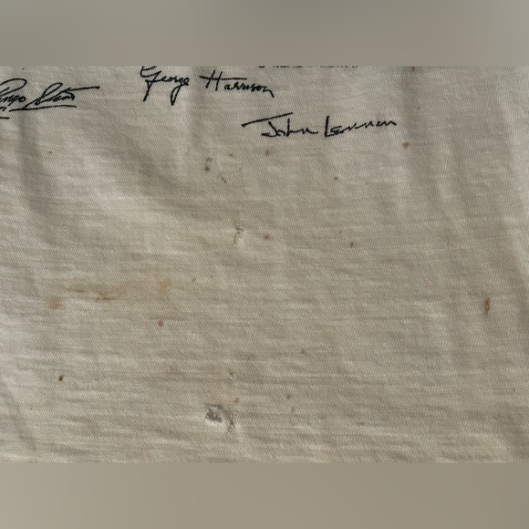 Vintage Very Rare The Beatles 1963 BVD NEMS Enterprises 1 Owner T Shirt 60s - Picture 15 of 16